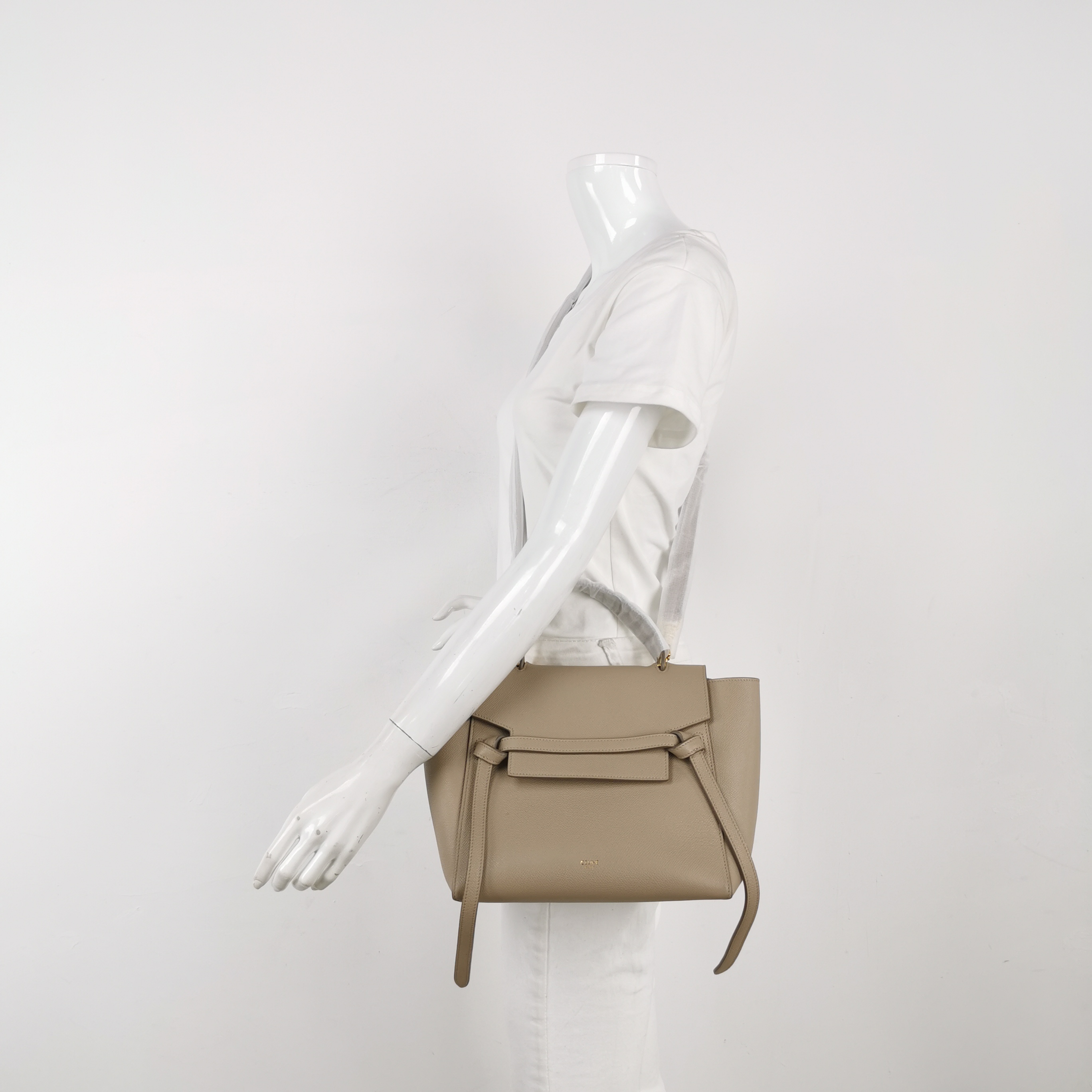 Celine Belt Bag Textured Leather Micro