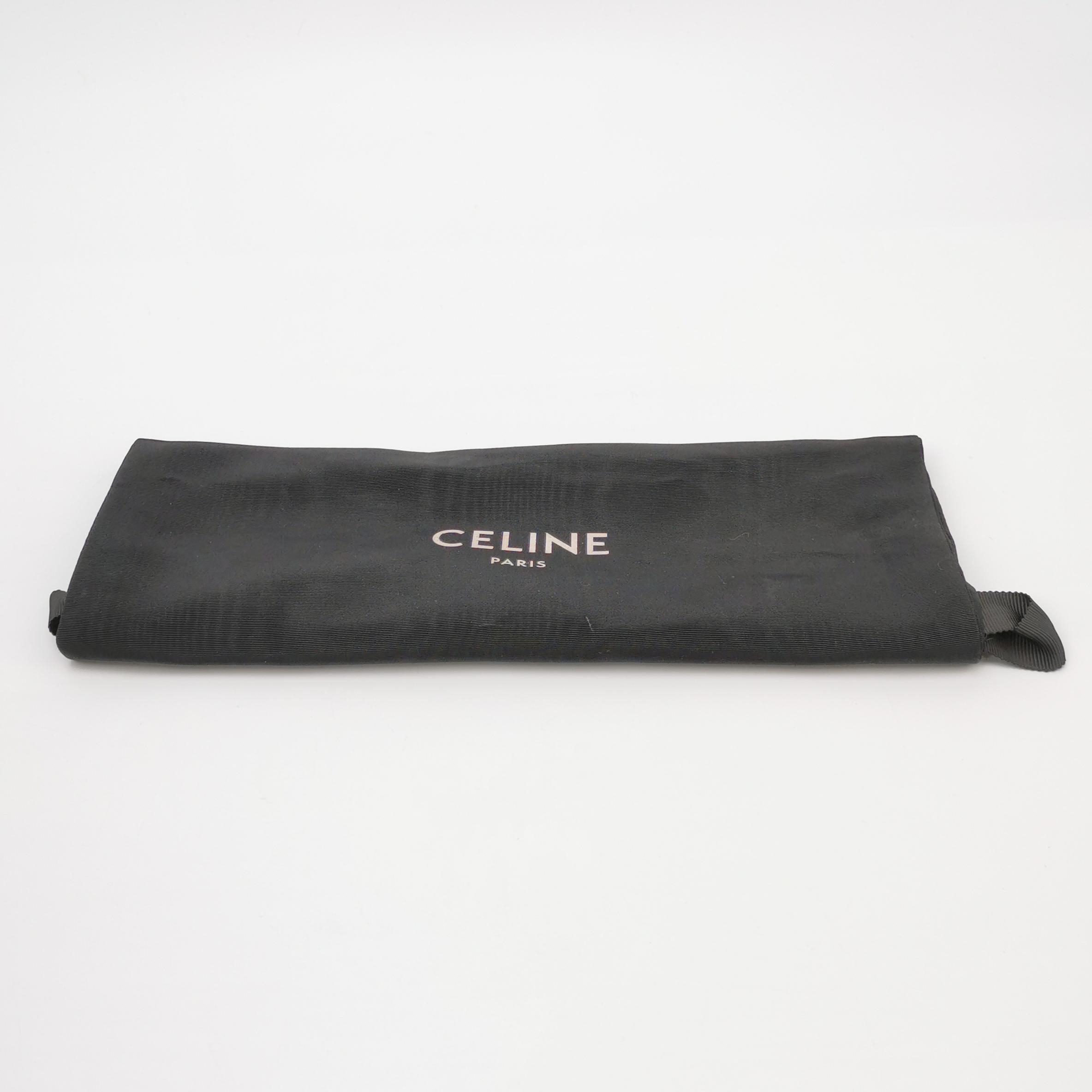 Celine Folco Bag Triomphe Coated Canvas Medium — photo 7 of 21
