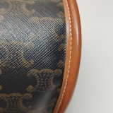 Celine Folco Bag Triomphe Coated Canvas Medium — thumbnail 10