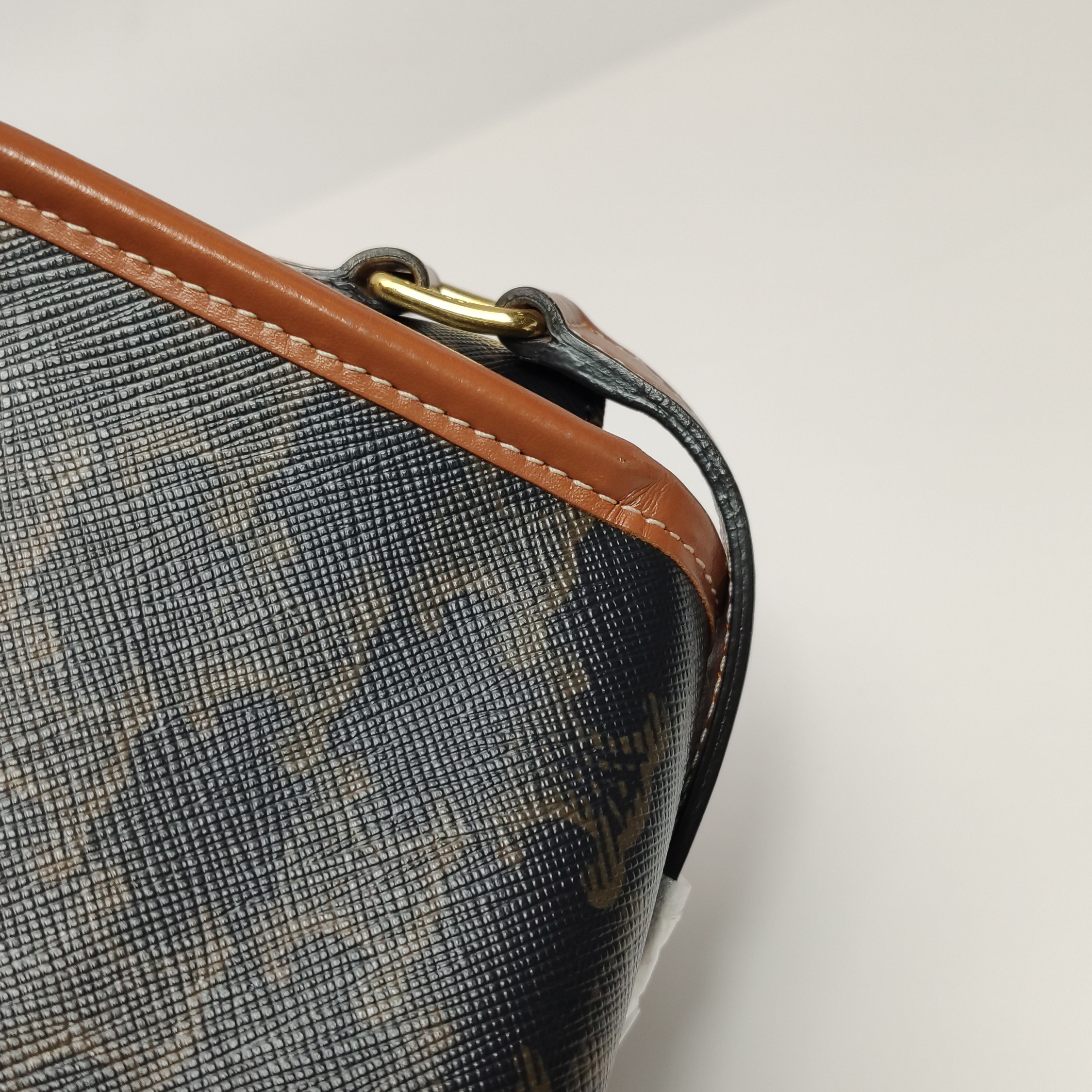 Celine Folco Bag Triomphe Coated Canvas Medium — photo 13 of 21