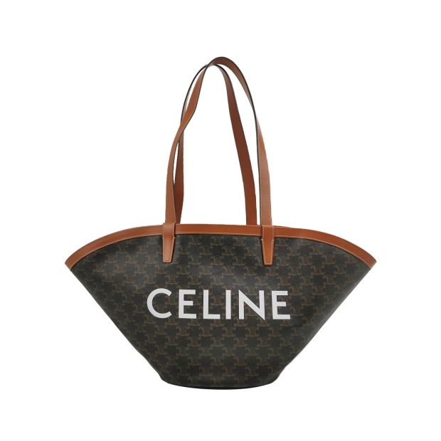 Celine Couffin Tote Shoulder Bag Black Brown Medium — pre-owned, Vierlot