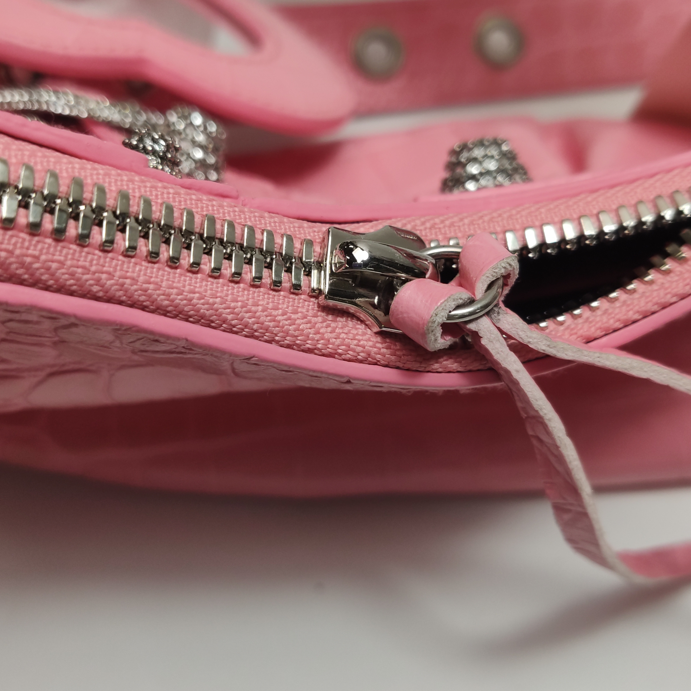 Balenciaga Le Cagole Giant Studs Shoulder Bag Leather XS
