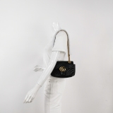 Gucci GG Marmont Flap Bag Matelasse Leather Small — thumbnail 2