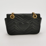 Gucci GG Marmont Flap Bag Matelasse Leather Small — thumbnail 5