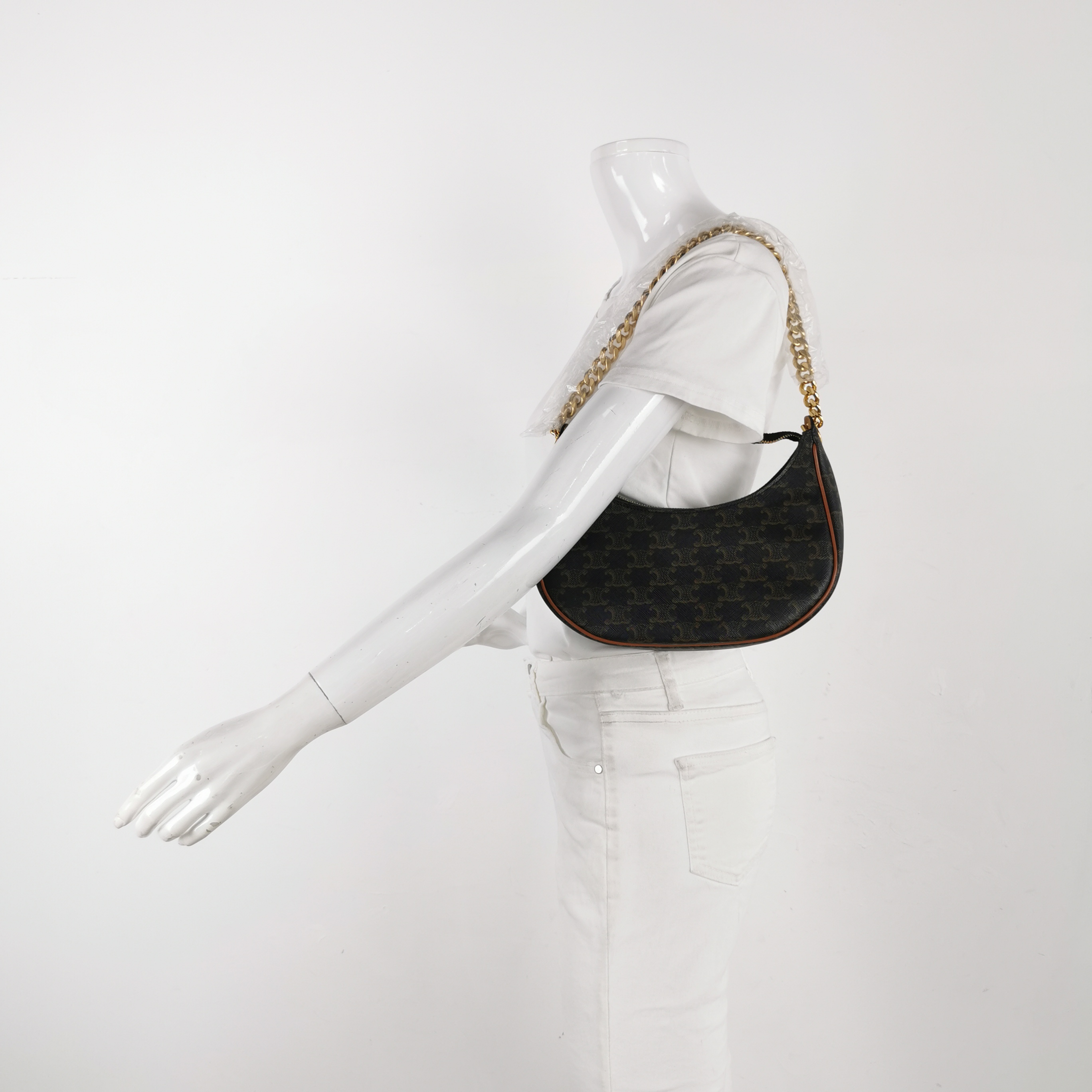 Celine Ava Bag Triomphe Coated Canvas — alternate view