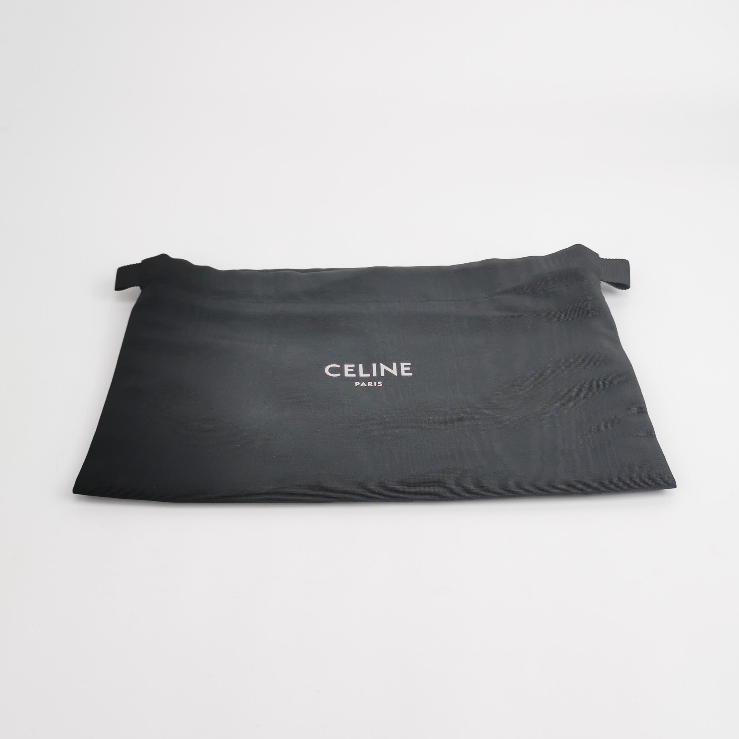 Celine Claude Shoulder Bag Triomphe Coated Canvas — photo 7 of 15