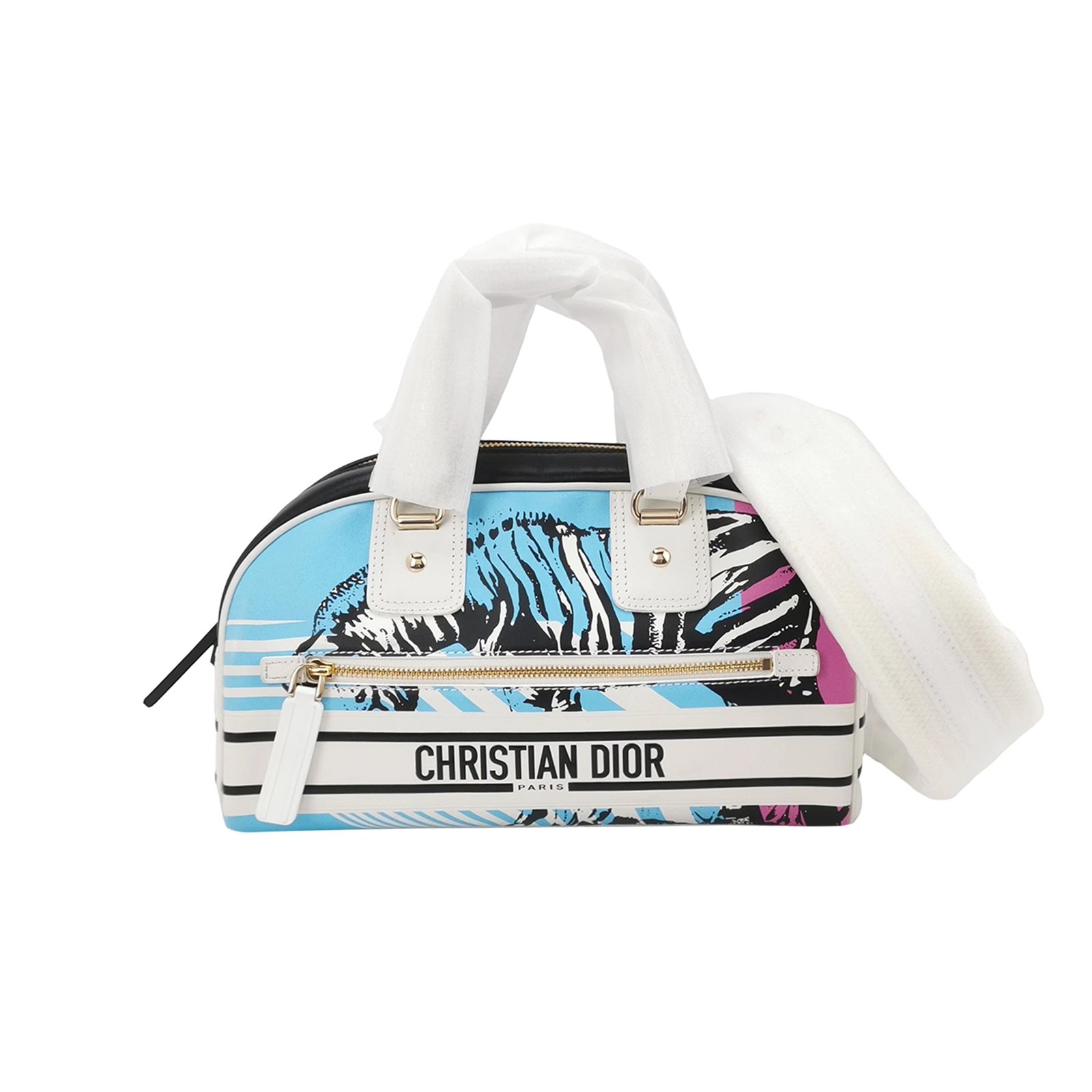 Christian Dior Vibe Zip Bowling Bag Leather Small — photo 1 of 25