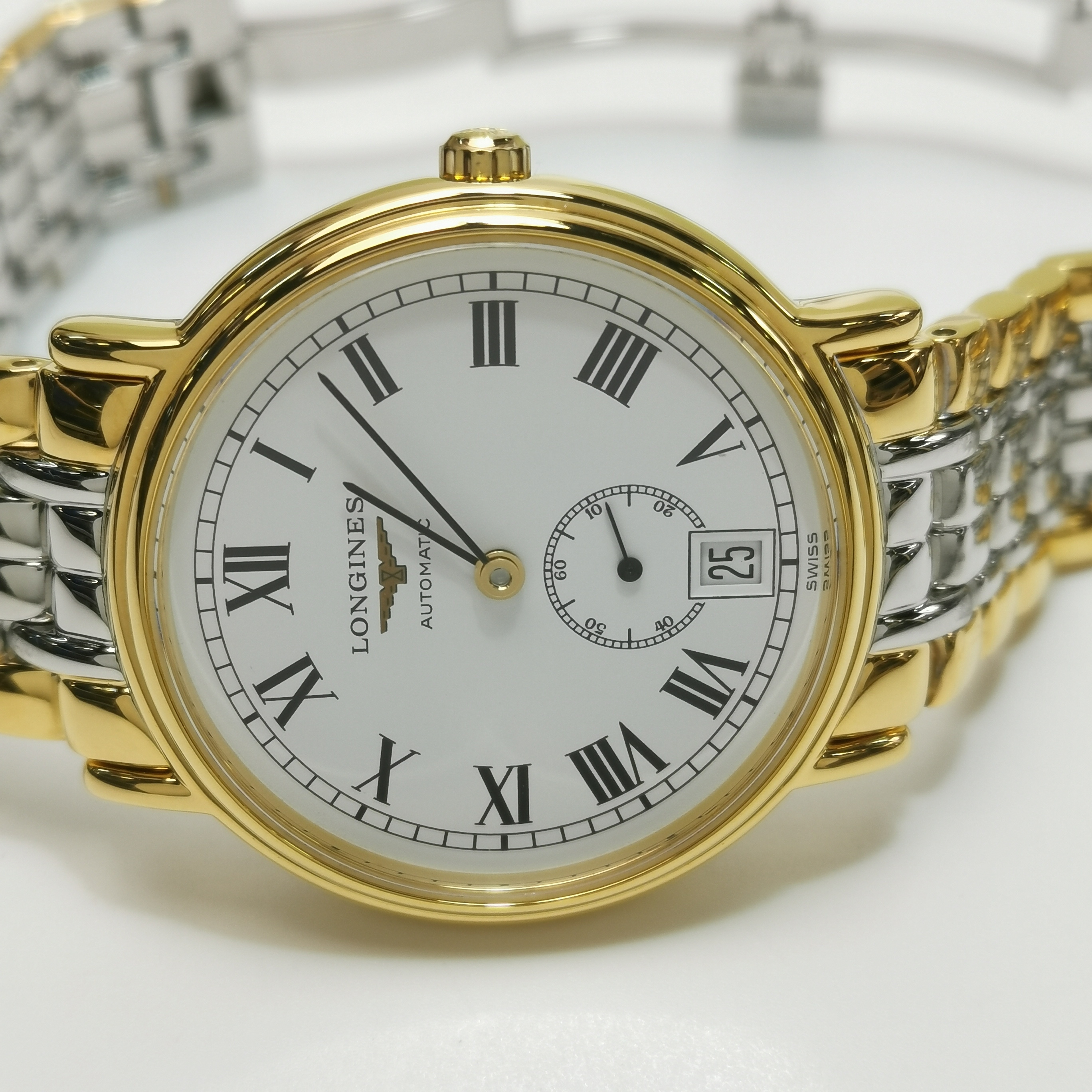 Longines Presence Automatic White Dial — alternate view