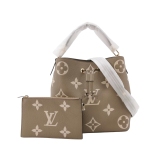 Louis Vuitton(LV) NeoNoe Handbag Bicolor Monogram Empreinte Giant MM — thumbnail 1