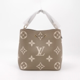 Louis Vuitton(LV) NeoNoe Handbag Bicolor Monogram Empreinte Giant MM — thumbnail 7