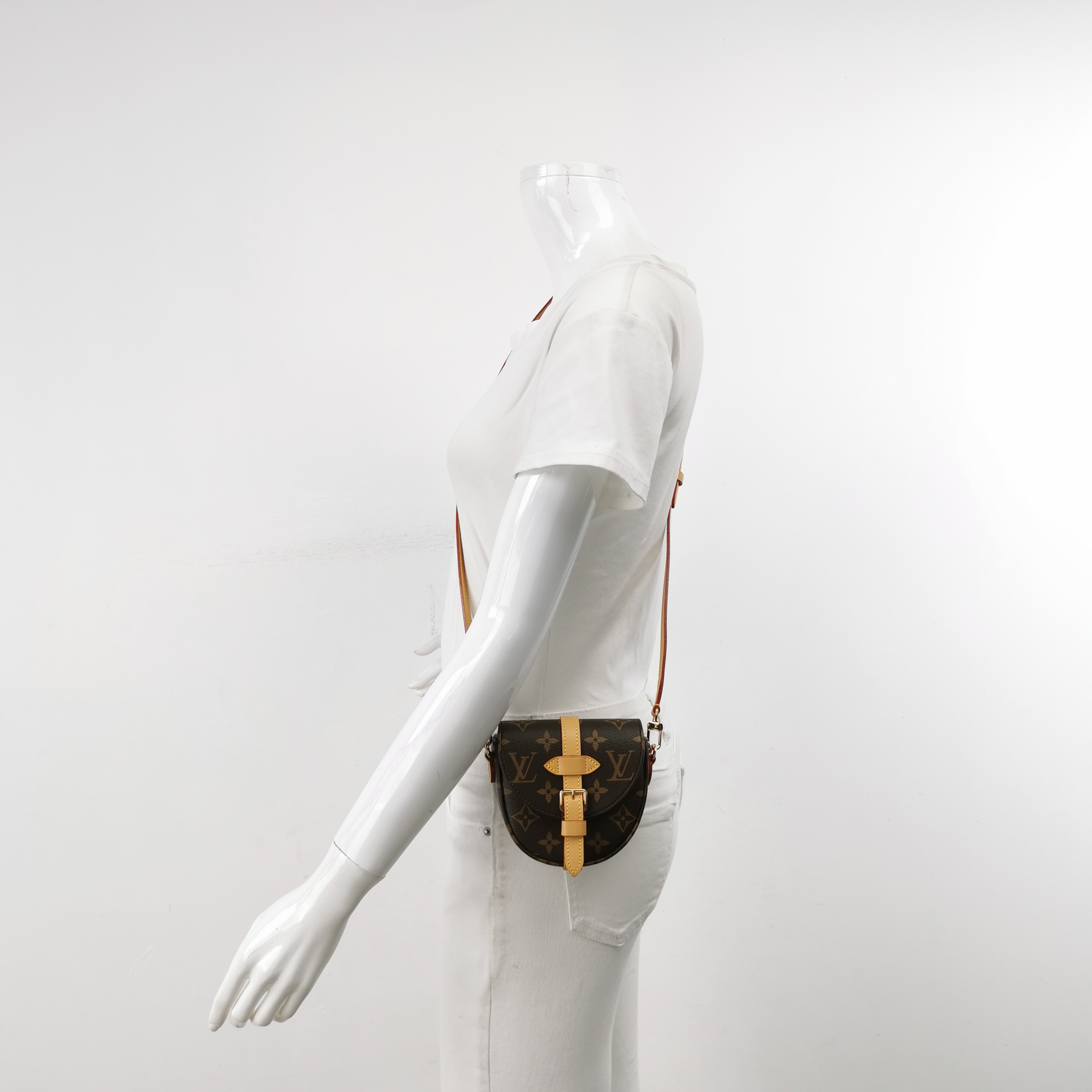 Louis Vuitton(LV) Chantilly NM Handbag Monogram Canvas Micro — alternate view