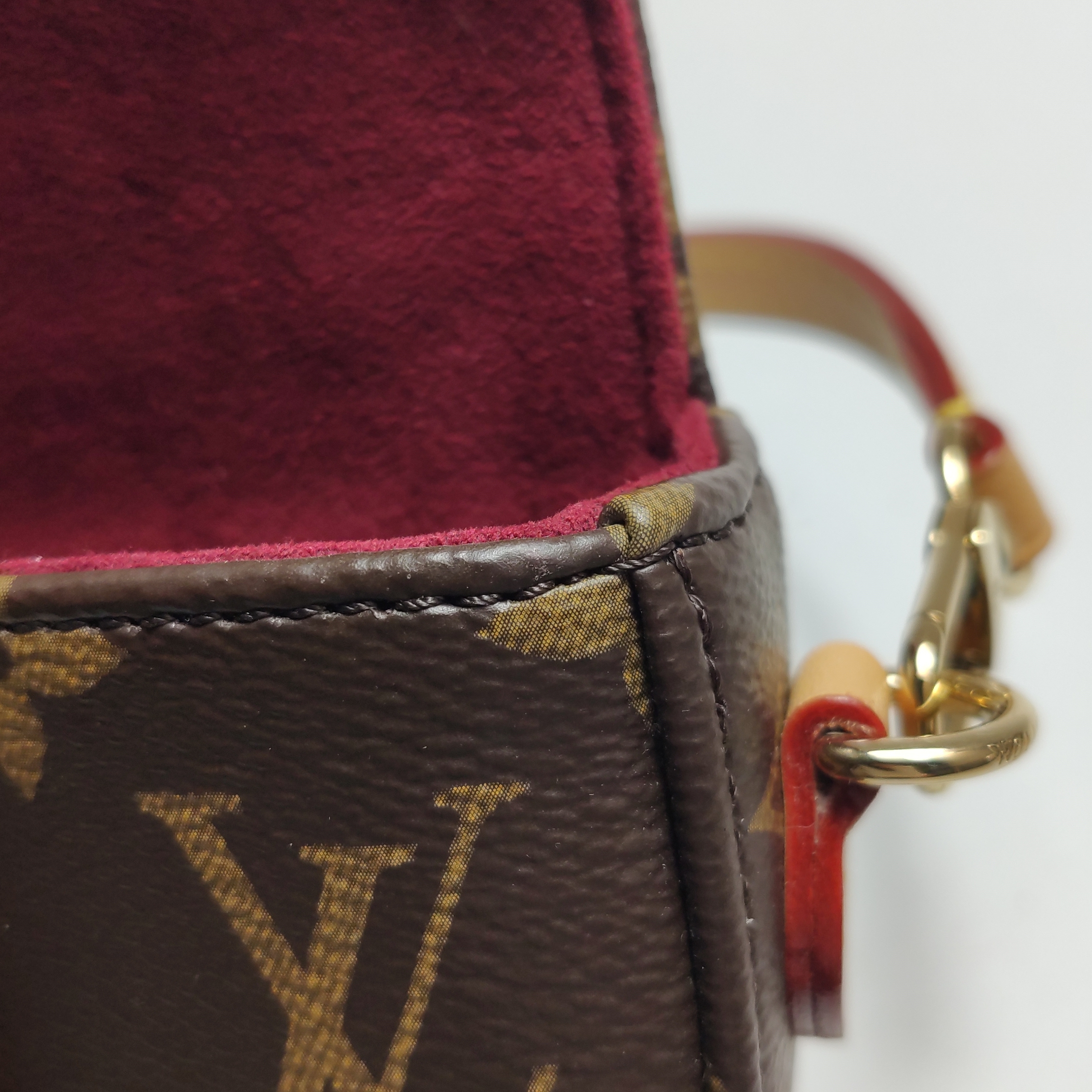 Louis Vuitton(LV) Chantilly NM Handbag Monogram Canvas Micro — photo 12 of 14