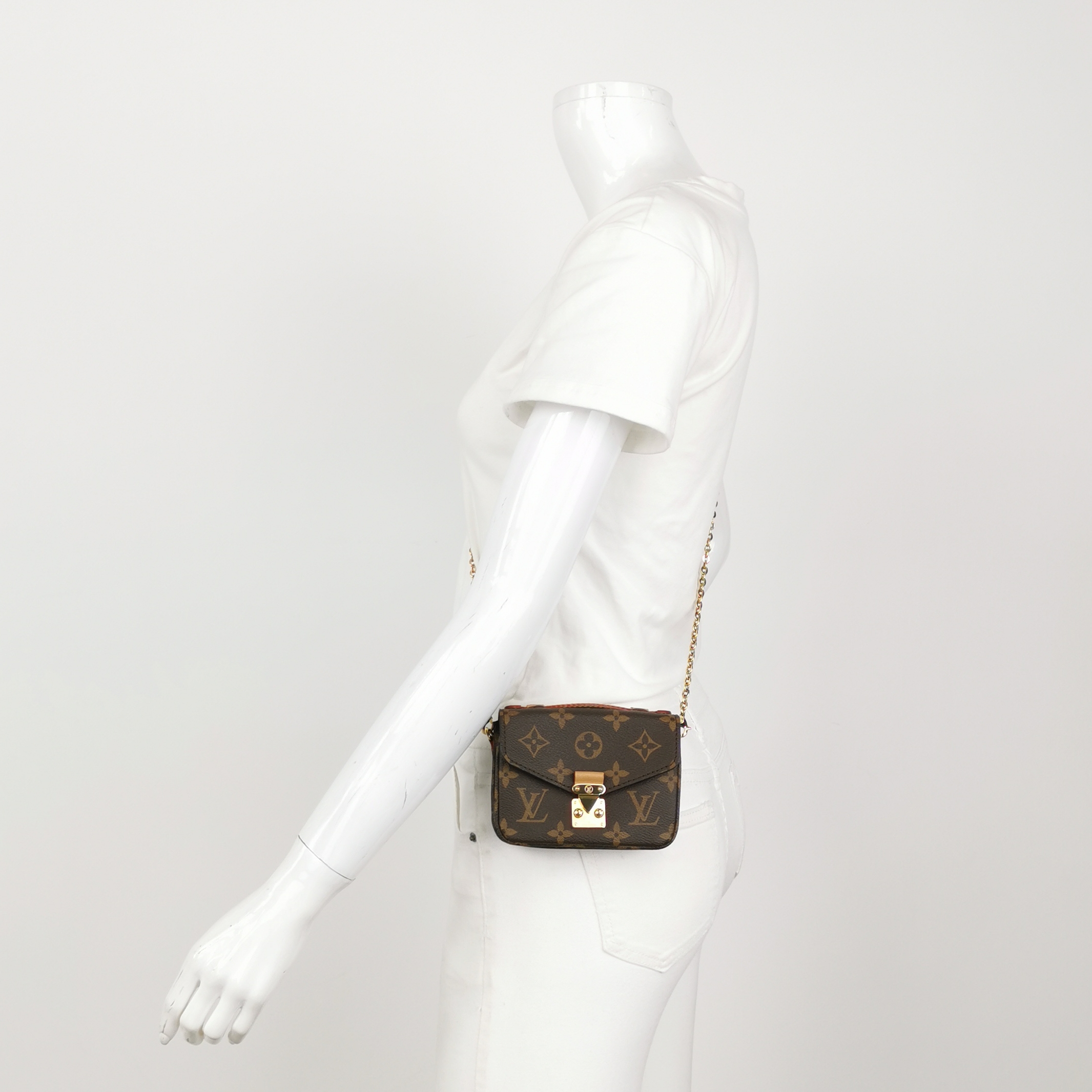 Louis Vuitton(LV) Micro Metis Monogram Canvas — alternate view