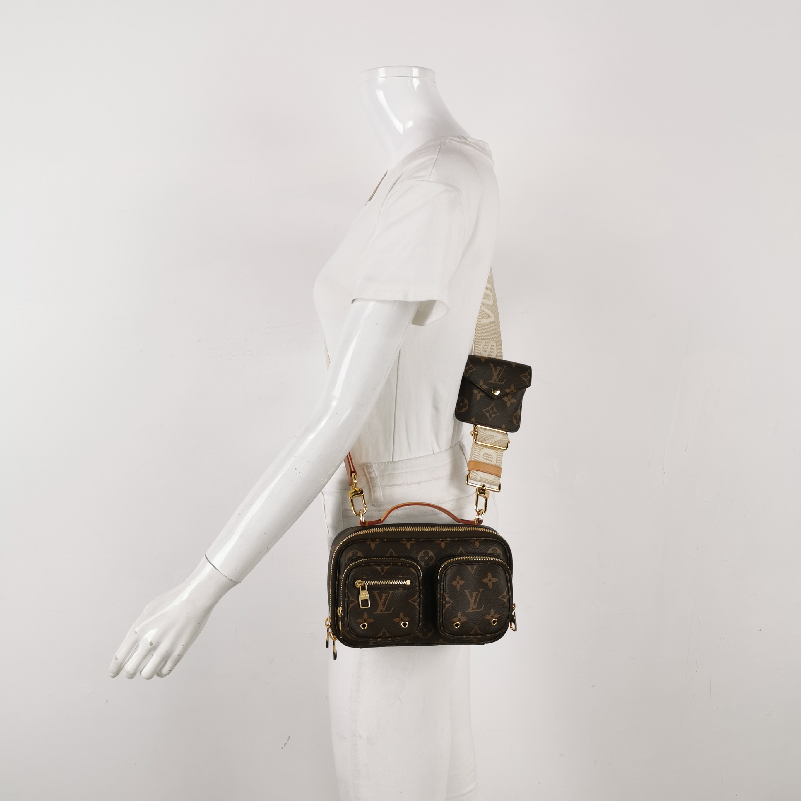 Louis Vuitton(LV) Utility Crossbody Bag Monogram Canvas — alternate view