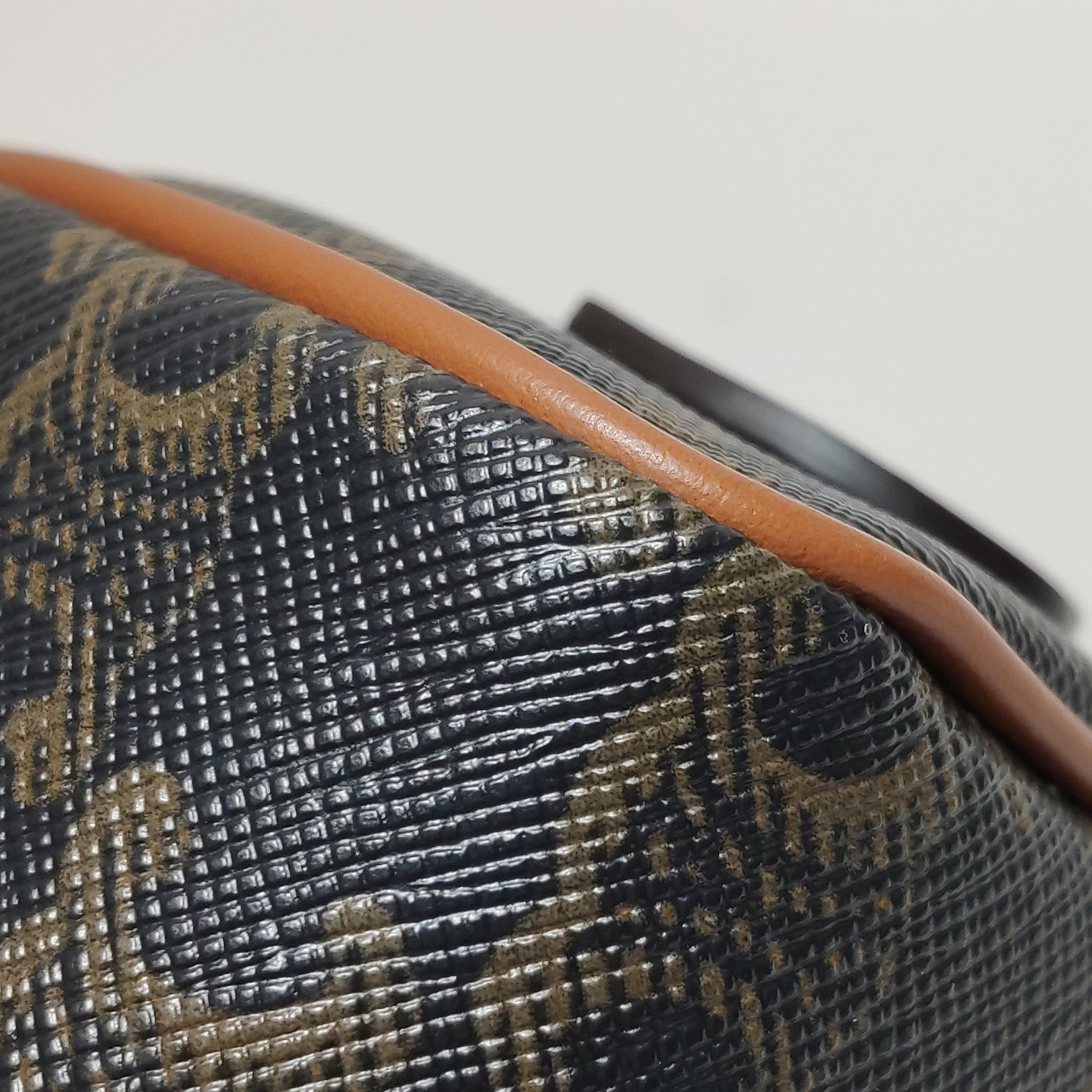 Celine Boston Bag Triomphe Coated Canvas Mini — photo 10 of 14