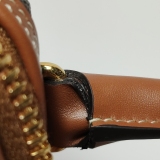 Celine Boston Bag Triomphe Coated Canvas Mini — thumbnail 12