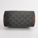 Celine Boston Bag Triomphe Coated Canvas Small — thumbnail 6