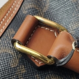 Celine Boston Bag Triomphe Coated Canvas Small — thumbnail 13