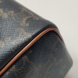 Celine Boston Bag Triomphe Coated Canvas Small — thumbnail 12
