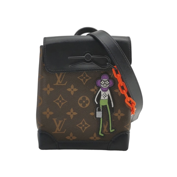 Louis Vuitton(LV) Steamer Bag Monogram Canvas with LV Friends Patch XS — pre-owned, Vierlot