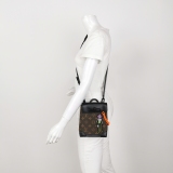 Louis Vuitton(LV) Steamer Bag Monogram Canvas with LV Friends Patch XS — thumbnail 2