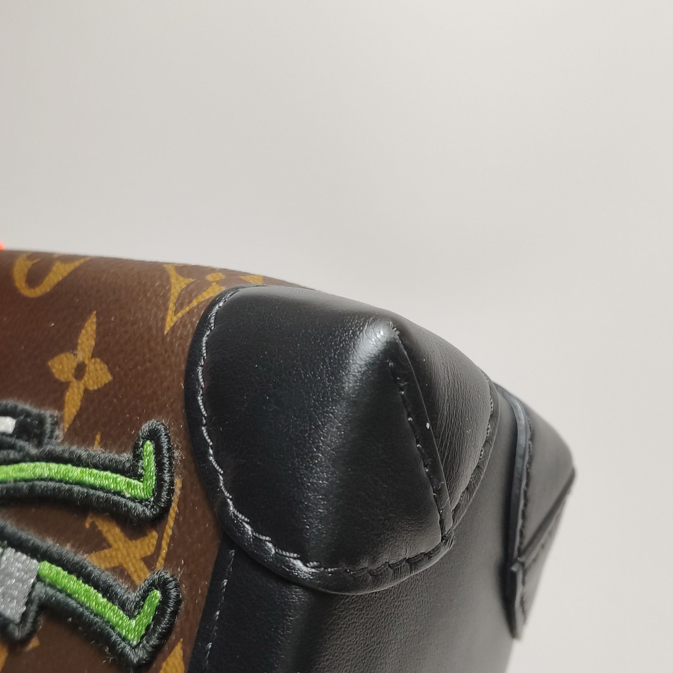 Louis Vuitton(LV) Steamer Bag Monogram Canvas with LV Friends Patch XS — photo 13 of 15
