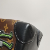 Louis Vuitton(LV) Steamer Bag Monogram Canvas with LV Friends Patch XS — thumbnail 13