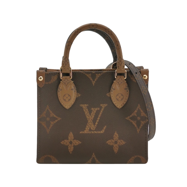 Louis Vuitton(LV) OnTheGo Tote Reverse Monogram Giant BB — pre-owned, Vierlot