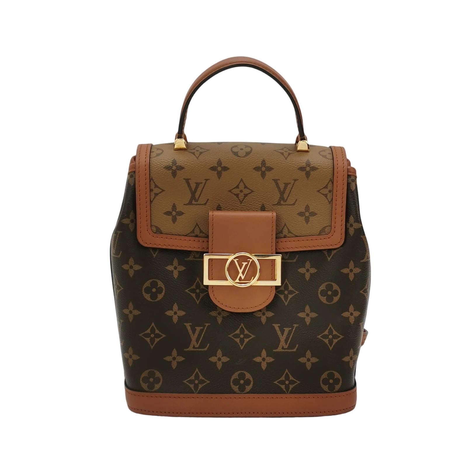 Louis Vuitton(LV) Dauphine Backpack Reverse Monogram Canvas PM — photo 1 of 15