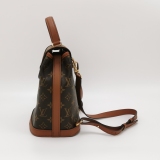 Louis Vuitton(LV) Dauphine Backpack Reverse Monogram Canvas PM — thumbnail 4
