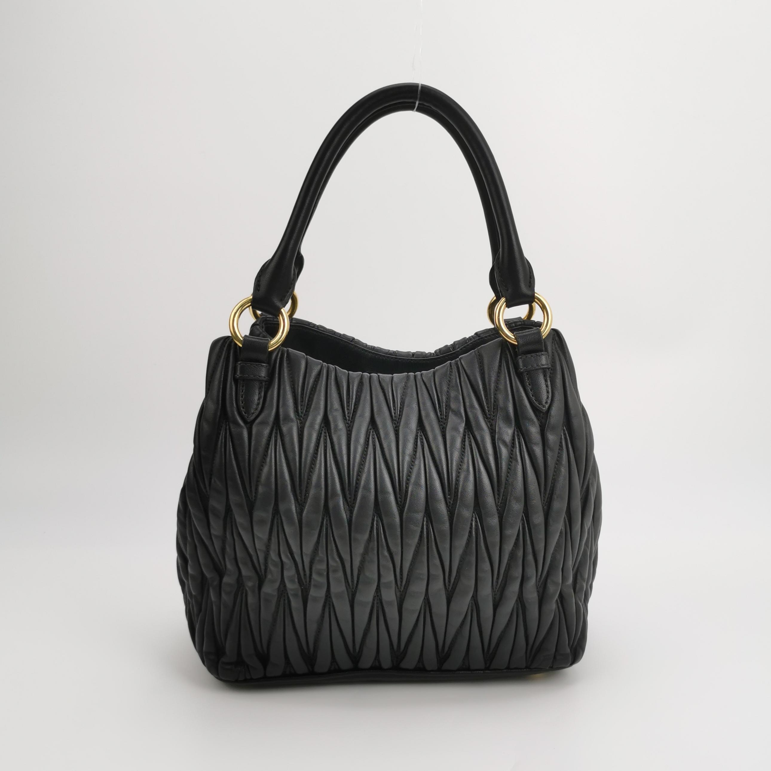 Miu Miu Convertible Tote Matelasse Leather — photo 5 of 15