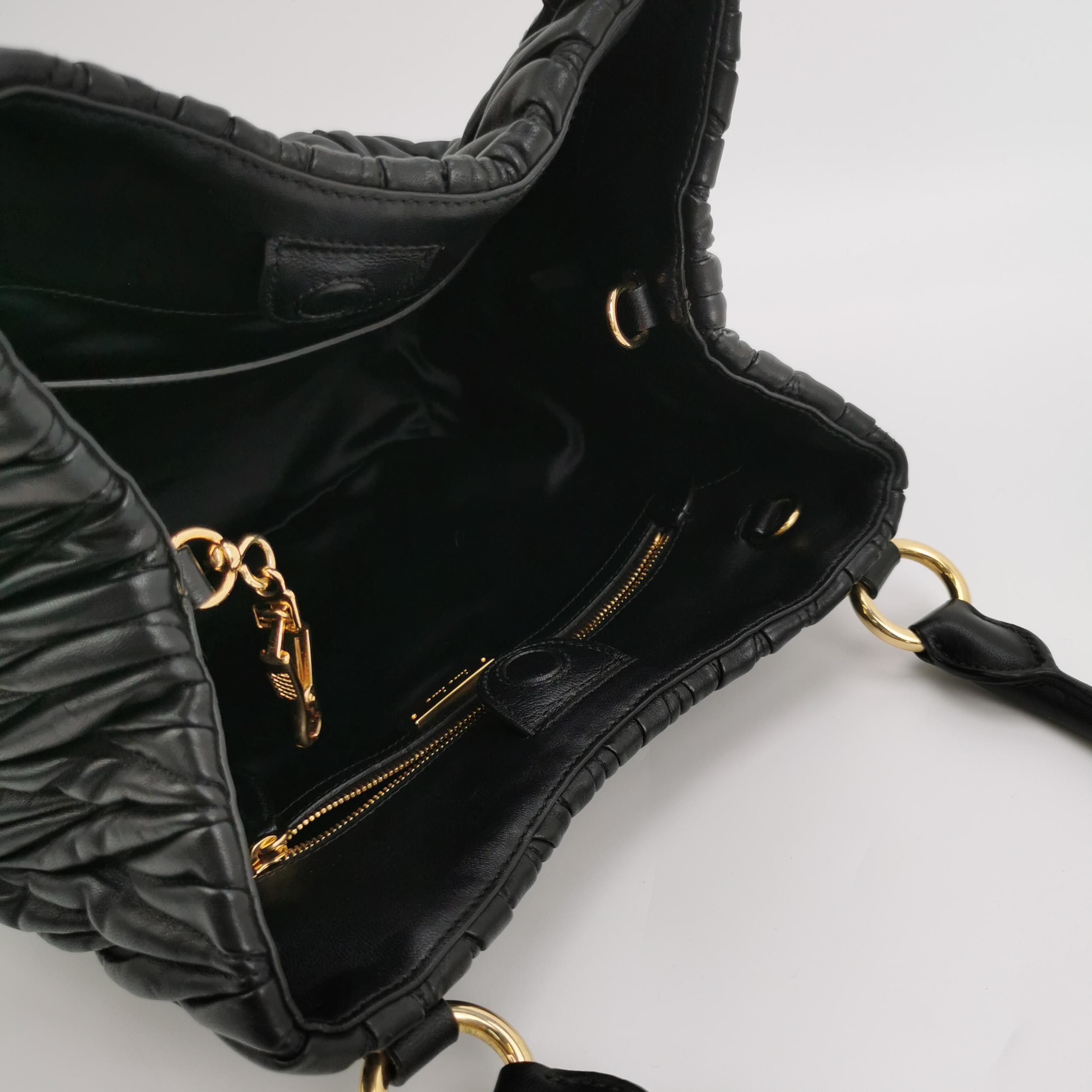 Miu Miu Convertible Tote Matelasse Leather — photo 8 of 15