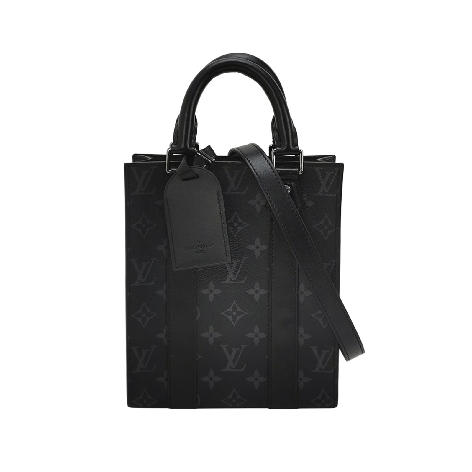 Louis Vuitton(LV) Sac Plat Bag Monogram Eclipse Canvas Mini — photo 1 of 16
