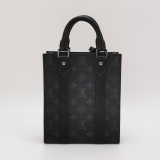 Louis Vuitton(LV) Sac Plat Bag Monogram Eclipse Canvas Mini — thumbnail 5