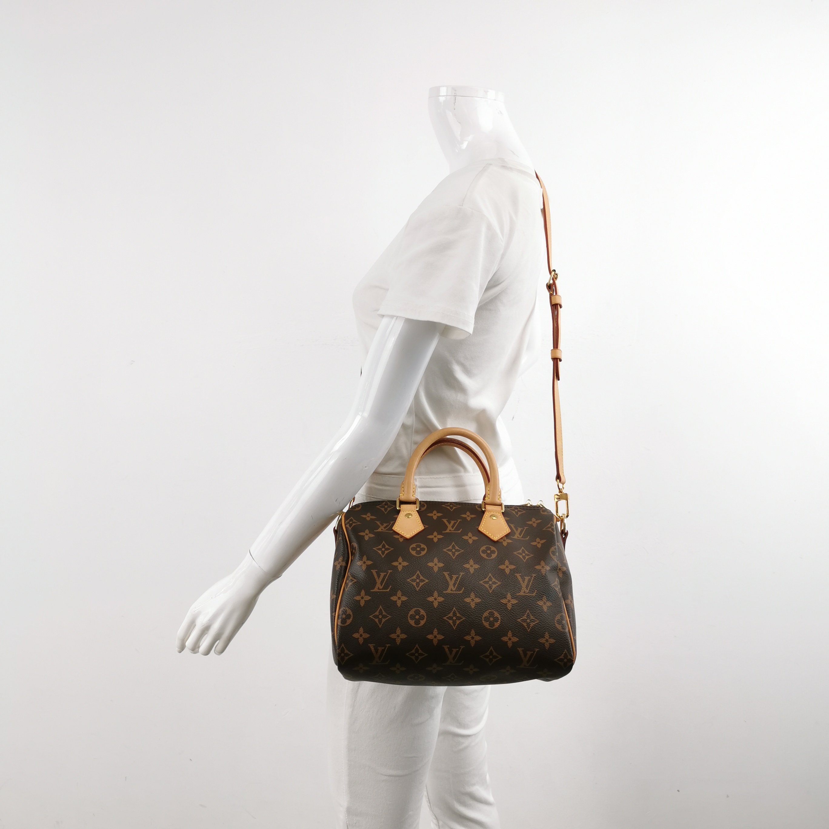 Louis Vuitton(LV) Speedy Bandouliere Bag Monogram Canvas 25 — alternate view