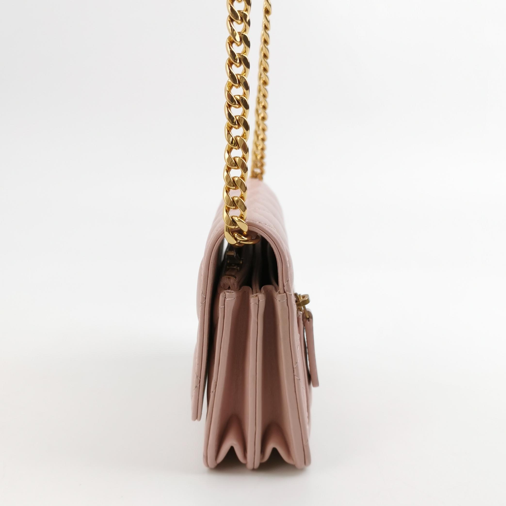 Chanel Wallet On Chain Quilted Lambskin Light  — photo 3 of 15