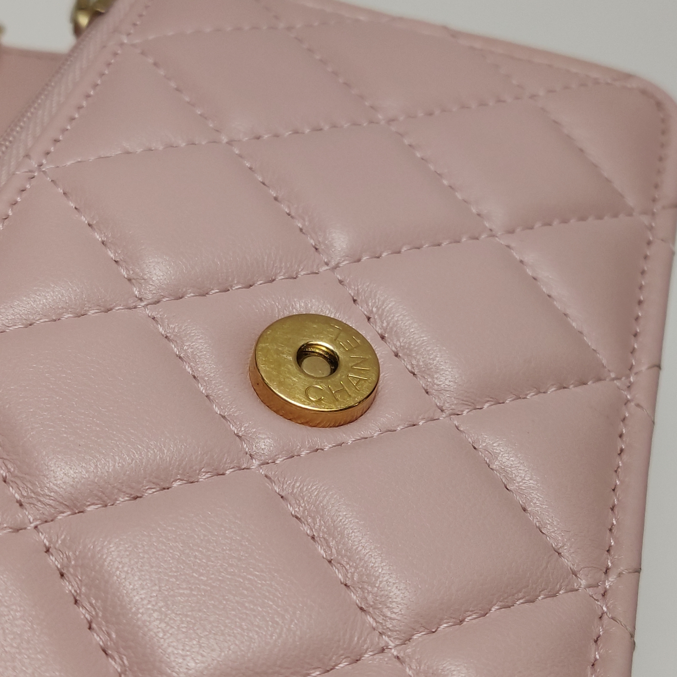 Chanel Wallet On Chain Quilted Lambskin Light  — photo 10 of 15