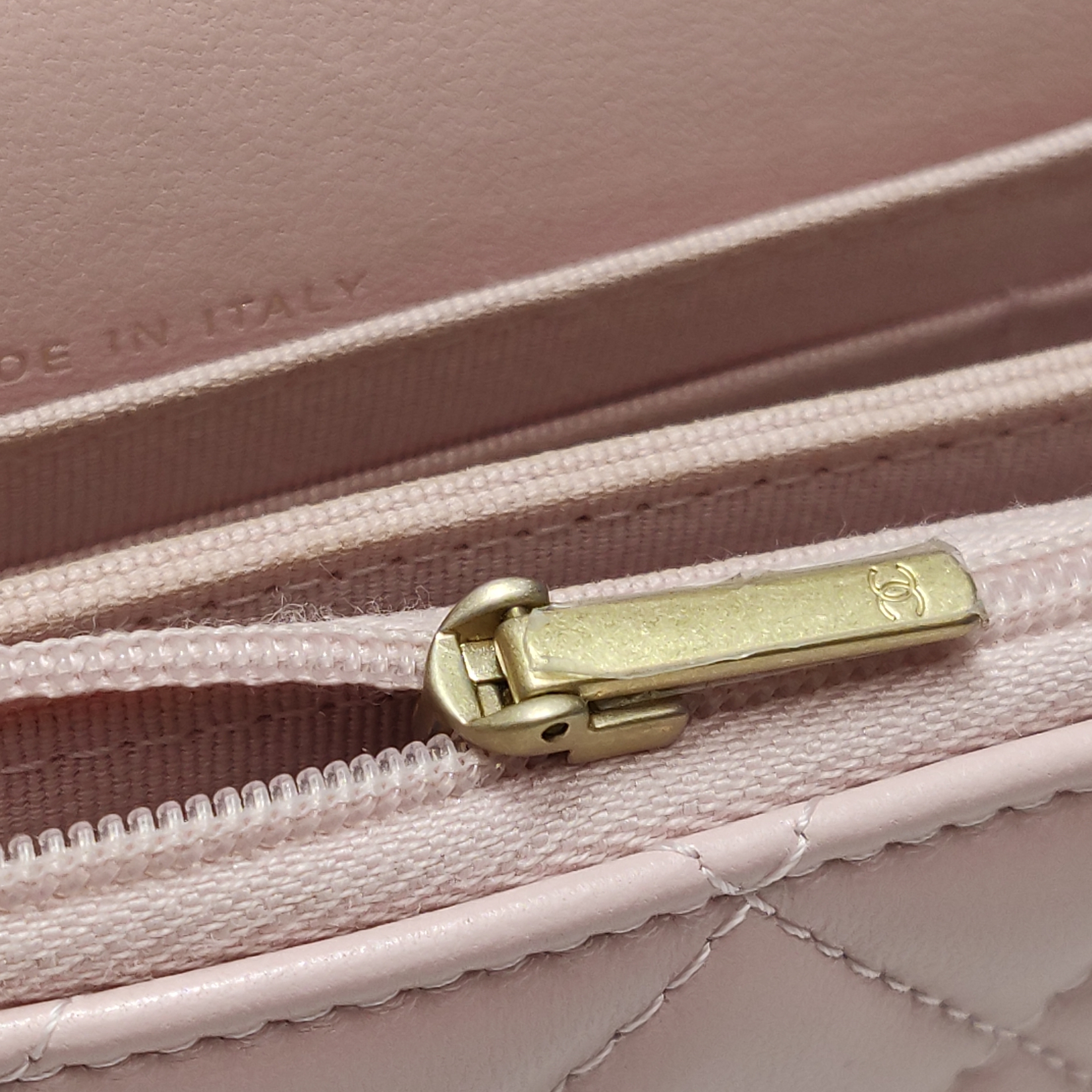 Chanel Wallet On Chain Quilted Lambskin Light  — photo 12 of 15