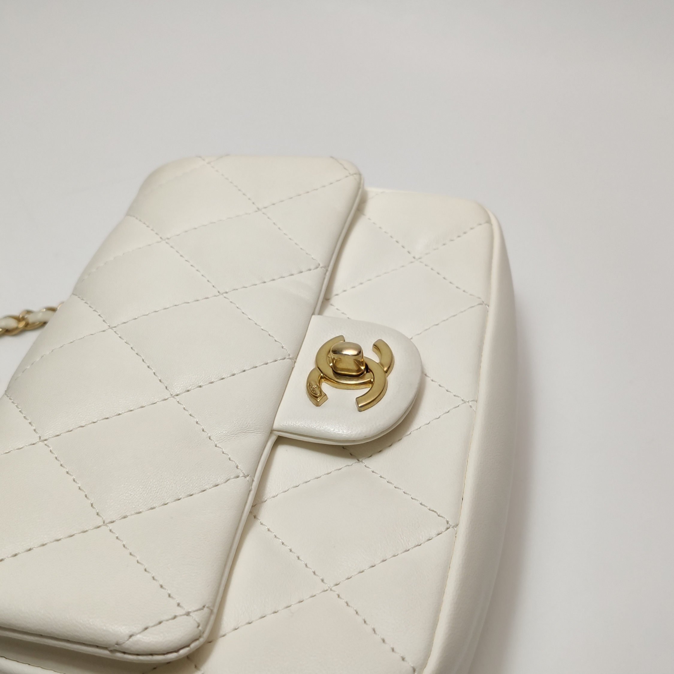 Chanel Express Zip Around CC Flap Bag Quilted Calfskin — photo 9 of 14