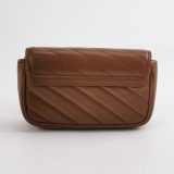 Gucci GG Marmont Flap Bag Diagonal Quilted Leather Super Mini — thumbnail 5