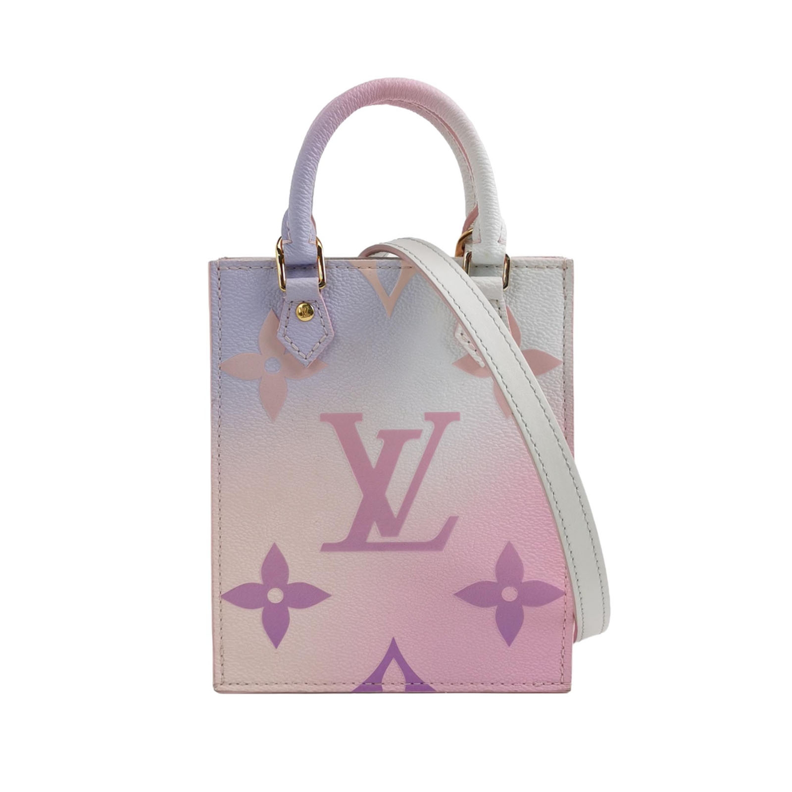 Louis Vuitton(LV) Petit Sac Plat Bag Spring in the City Monogram Giant Canvas — photo 1 of 15