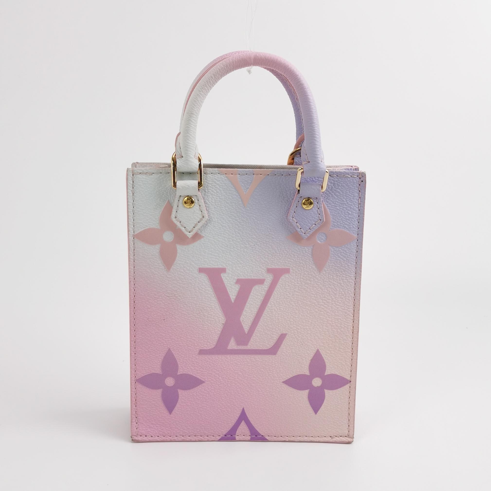 Louis Vuitton(LV) Petit Sac Plat Bag Spring in the City Monogram Giant Canvas — photo 5 of 15