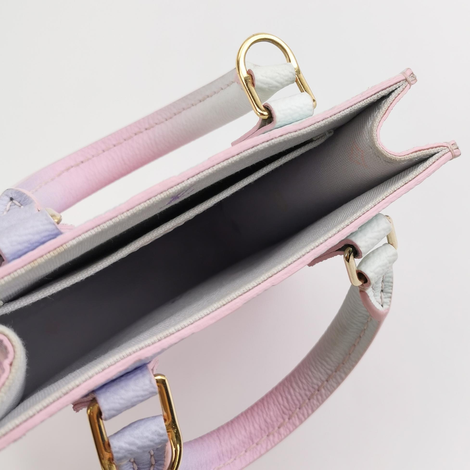 Louis Vuitton(LV) Petit Sac Plat Bag Spring in the City Monogram Giant Canvas — photo 9 of 15