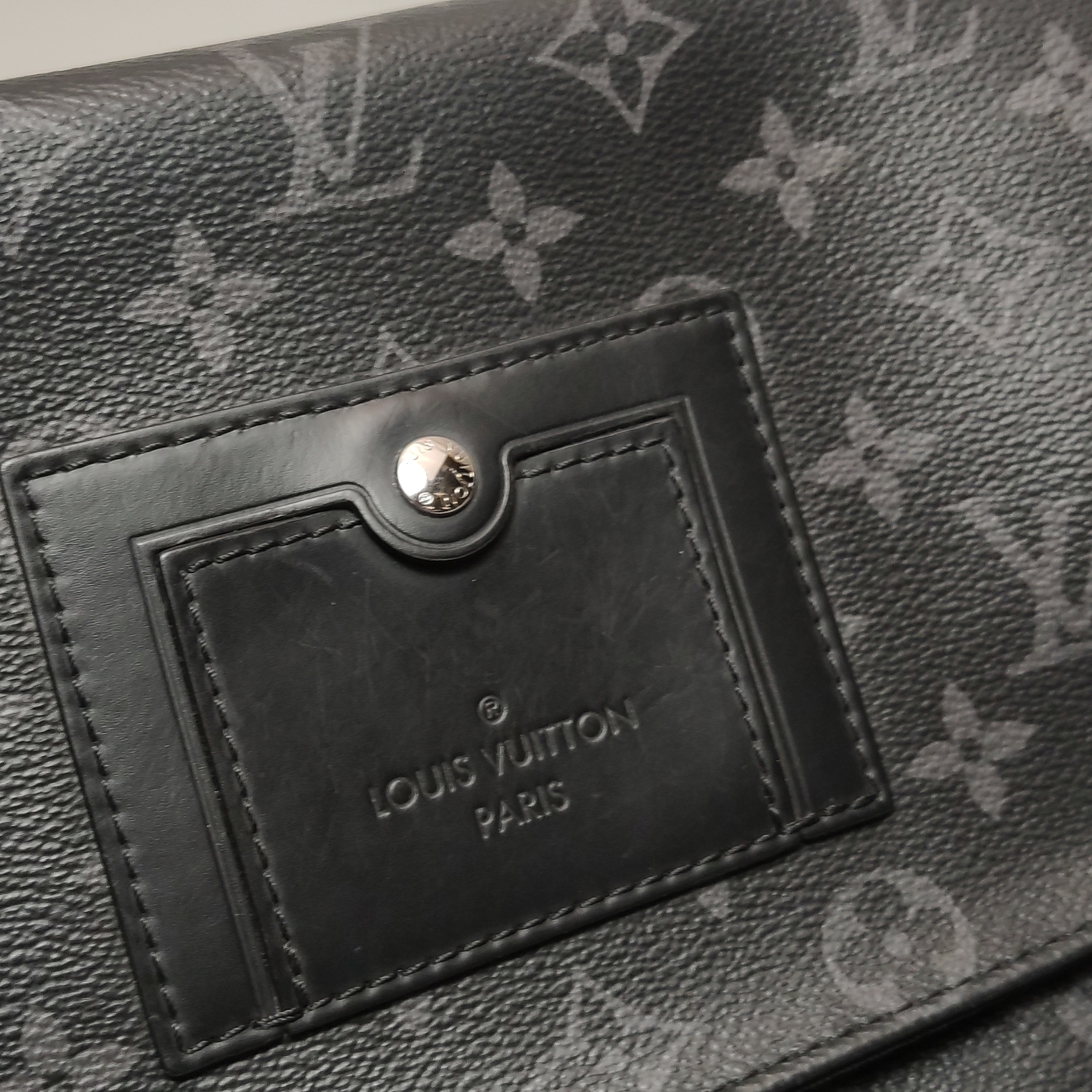 Louis Vuitton(LV) Voyager Messenger Bag Monogram Eclipse Canvas PM — photo 10 of 18