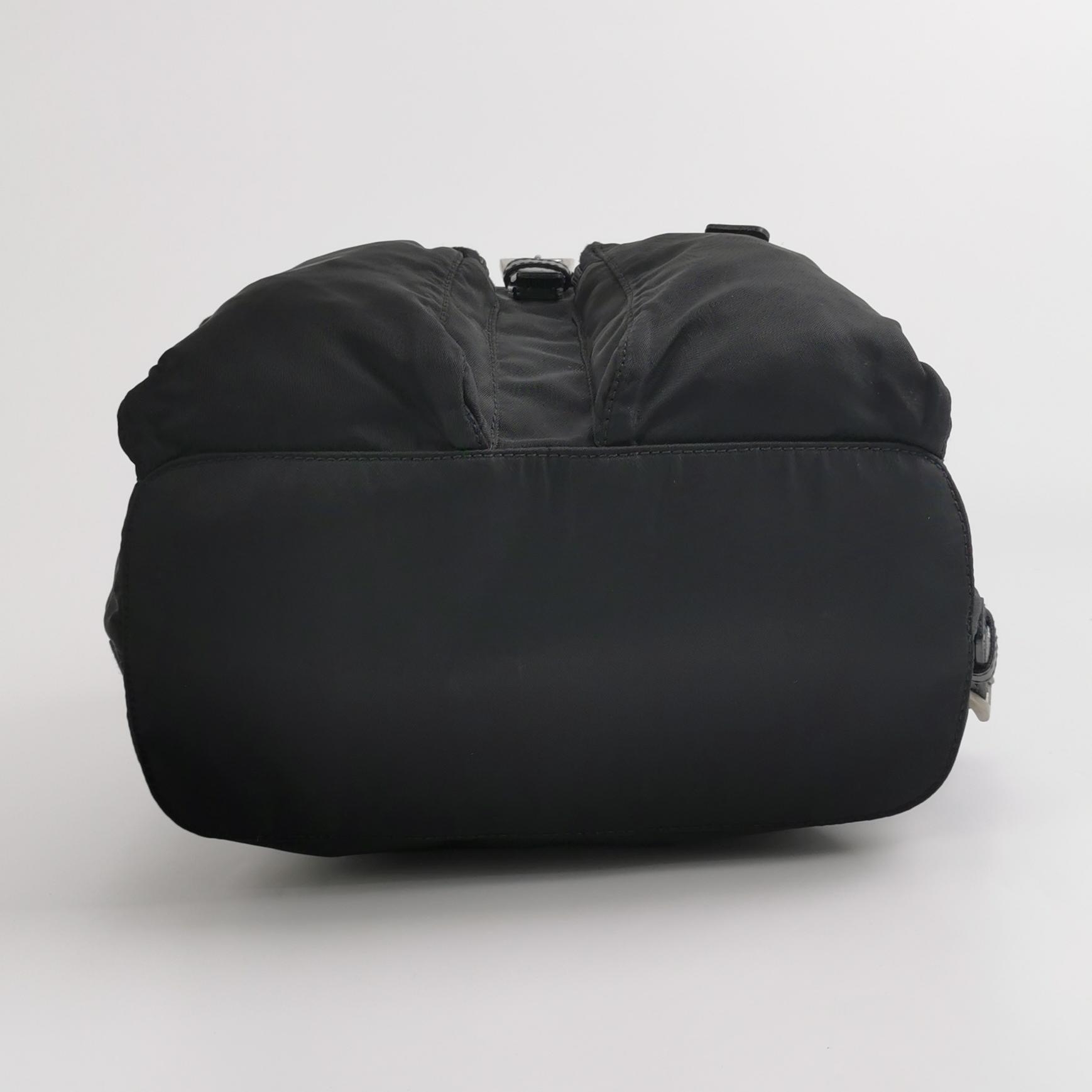 Prada Double Front Pocket Backpack Tessuto Small — photo 6 of 12