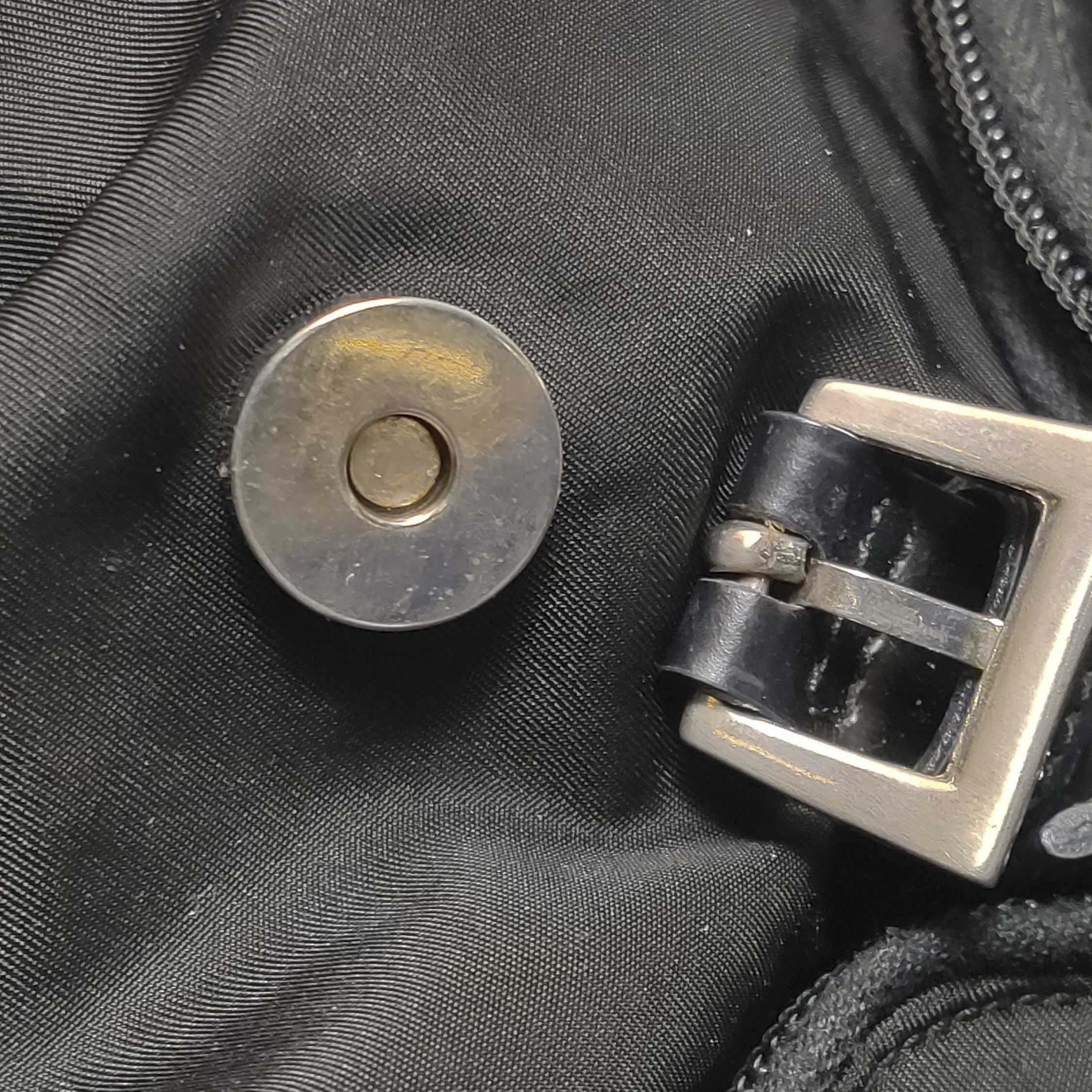 Prada Double Front Pocket Backpack Tessuto Small — photo 12 of 12