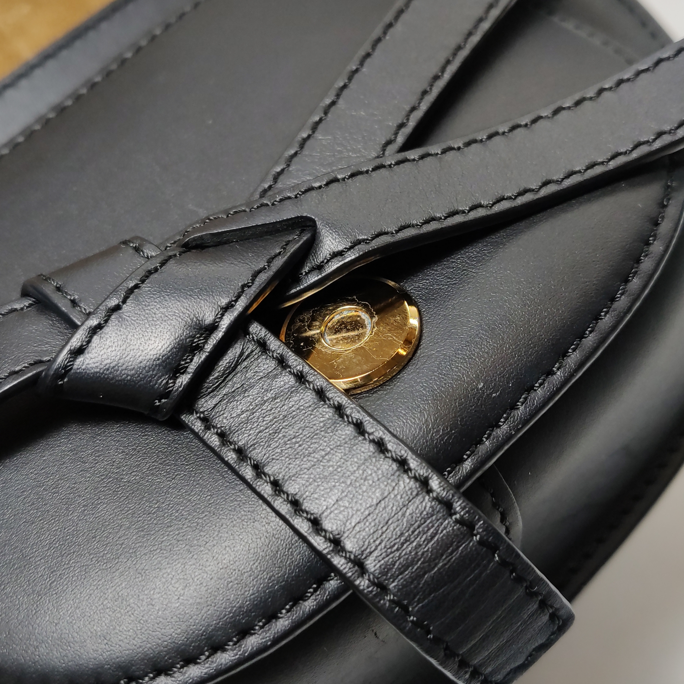 Loewe Gate Dual Shoulder Bag Leather Mini — photo 12 of 14
