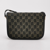 Gucci Horsebit 1955 Shoulder Bag GG Denim Small — thumbnail 5