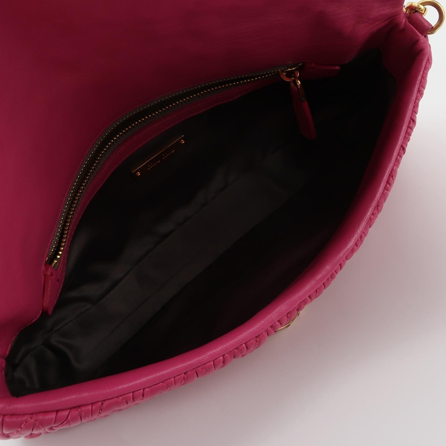 Miu Miu Crystal Clutch Matelasse Leather — photo 8 of 12
