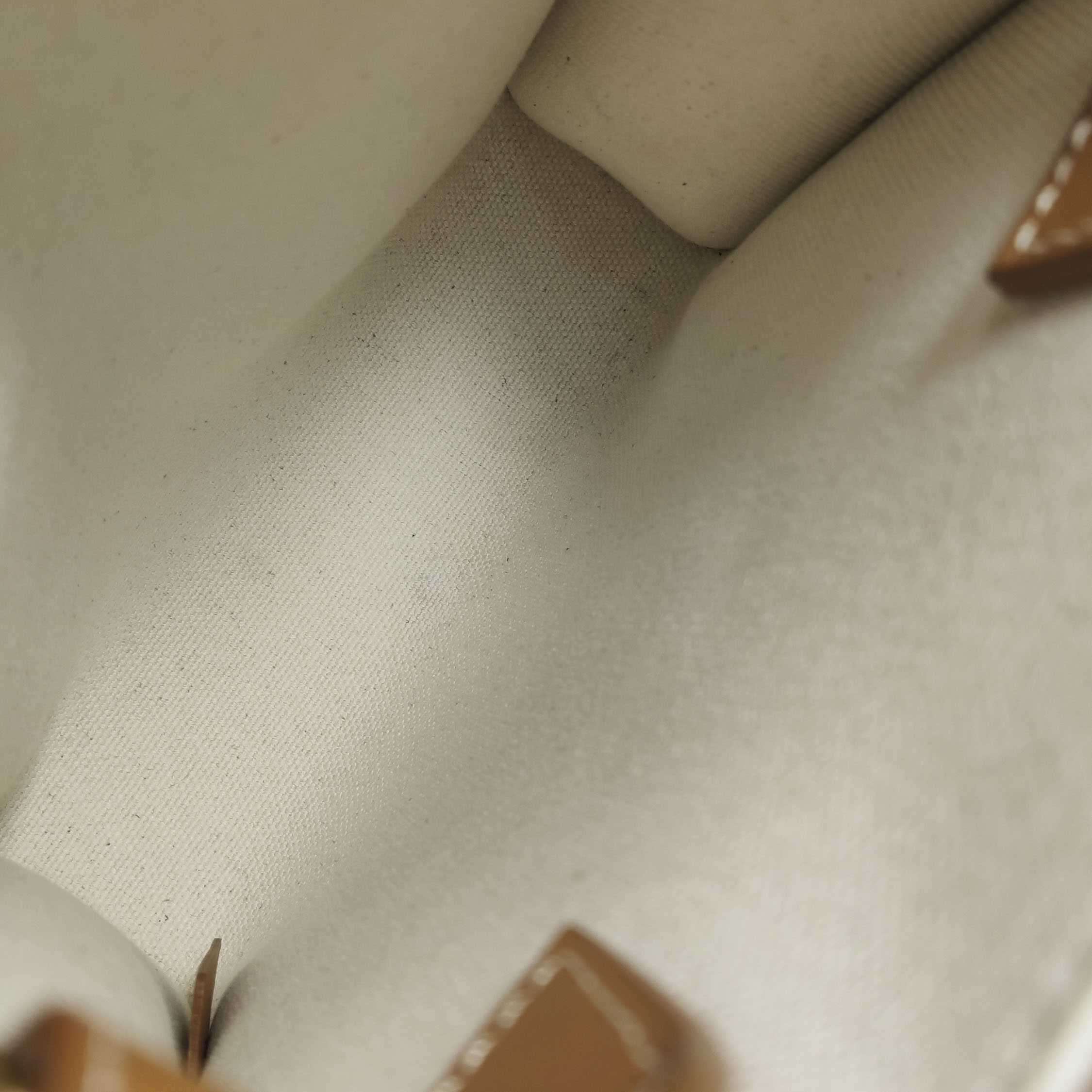 Celine Vertical Cabas Tote Canvas with Leather Mini — photo 8 of 15